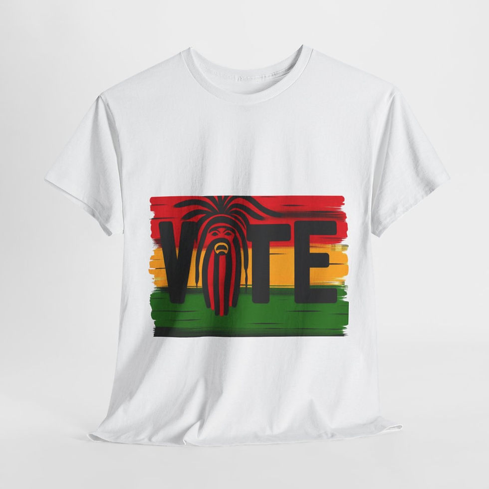 Thumbnail: Rasta Mask Election Freedom Stand for Liberty, Justice, and Democracy