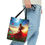 Thumbnail: Moon Light Hearts Red Skies Series #4 Tote 100% Polyester Sublimination