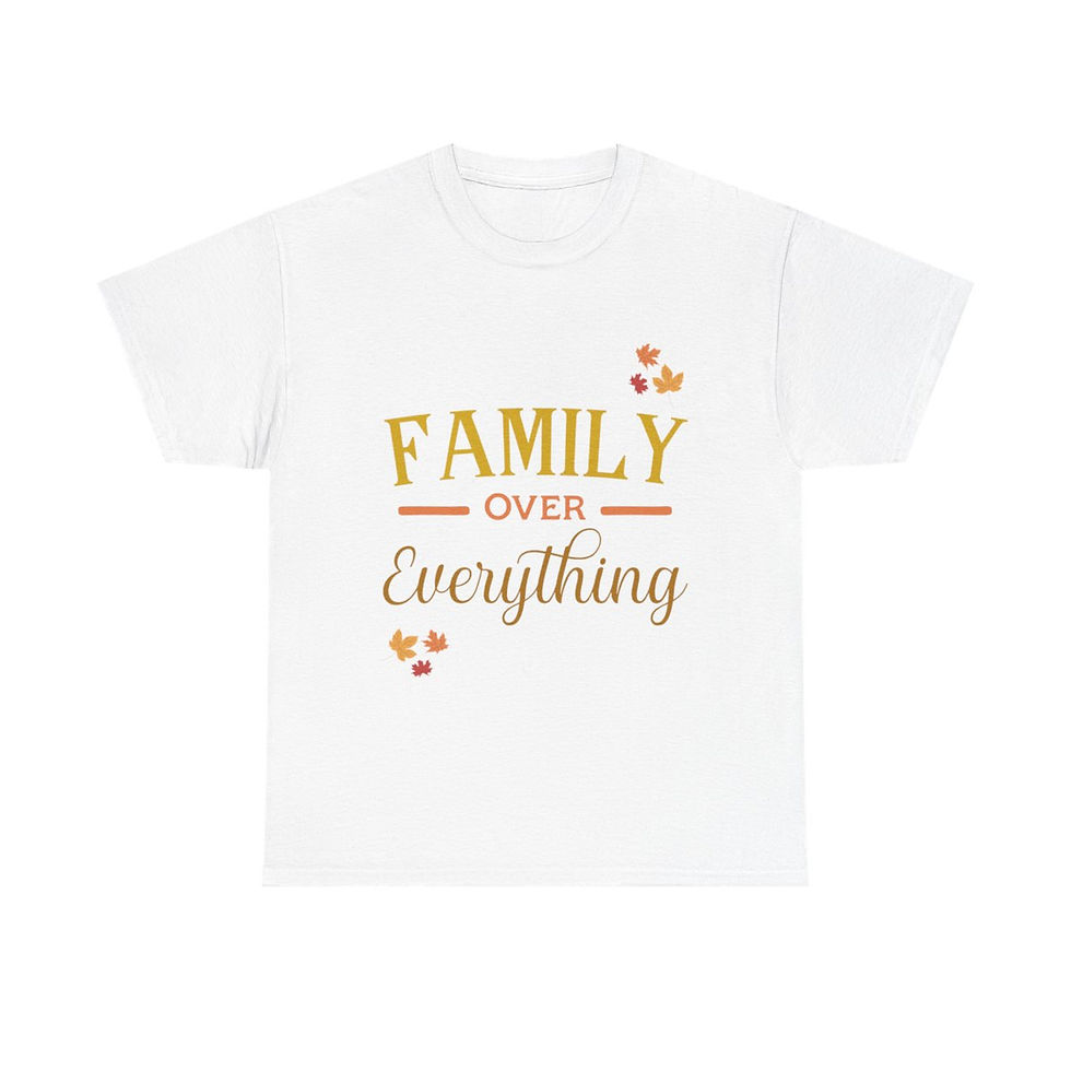 Thumbnail: Fall Family Over Everything Unisex Tee