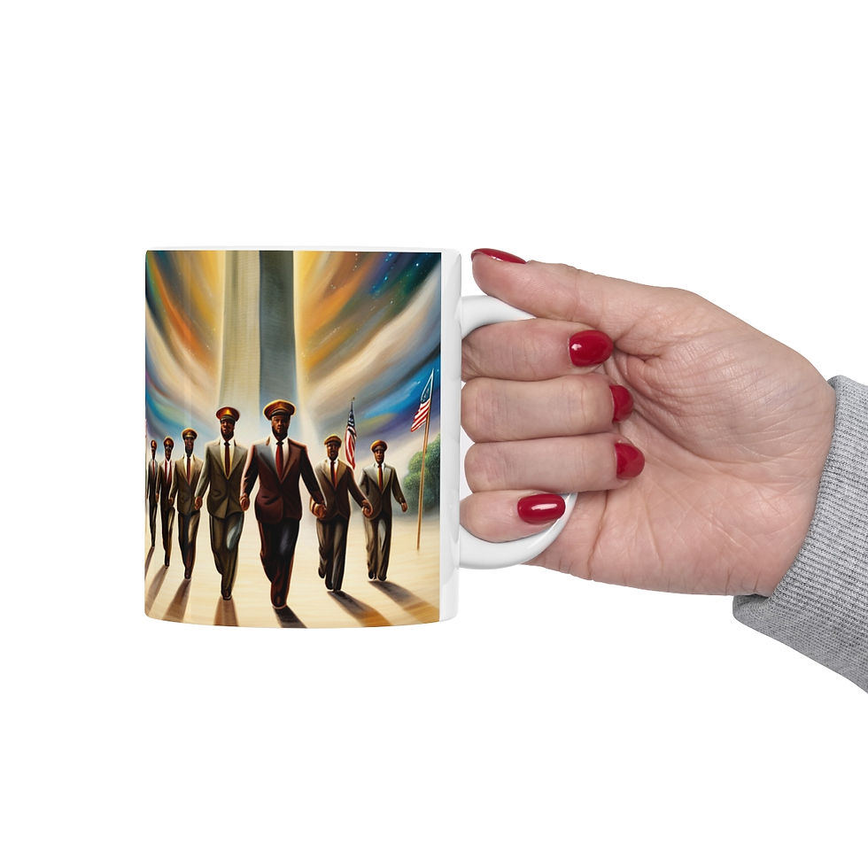 Thumbnail: Cultural Civil Rights Movement for Peace & Equality #8 11oz Ceramic Coffee Mug