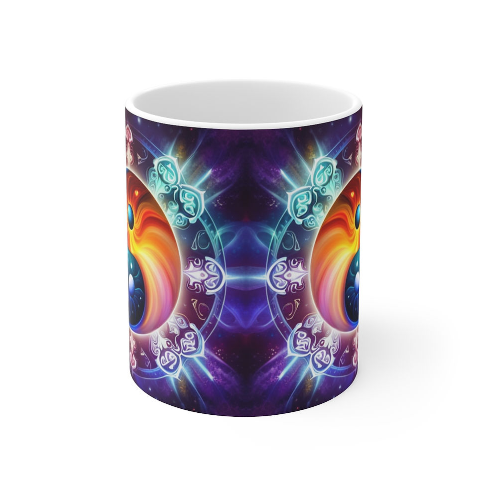 Thumbnail: In all her Infinite Beauty Illusion #1 Decorative 11oz Ceramic Coffee Mug
