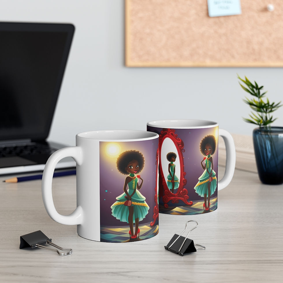 Thumbnail: Cultural Dress Up Just Like Mommie #14 11oz Ceramic Coffee Mug
