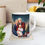 Thumbnail: Customizable Grandparents Baby's First Christmas 11oz Ceramic Coffee Mug #2