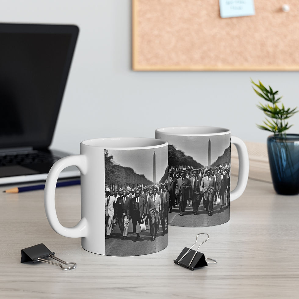 Thumbnail: Civil Rights Movement for Peace & Equality #11 Artwork 11oz mug