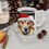 Thumbnail: Fancy Golden Retriever #5 Christmas Vibes Decorative 11oz Ceramic Coffee Mug