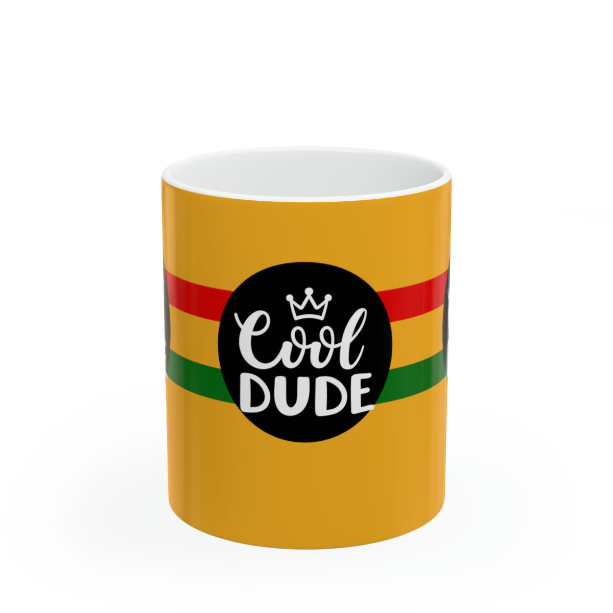 Cool Dude 11oz Ceramic Beverage Mug Decorative Art