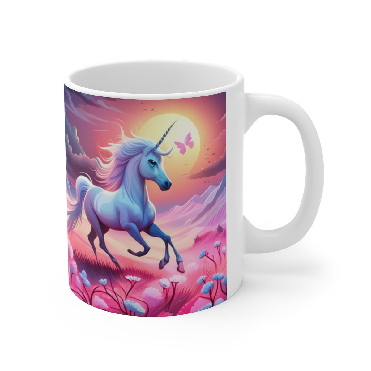 I Dream of Unicorns & Butterflies #27 Ceramic 11oz Decorative Coffee Mug