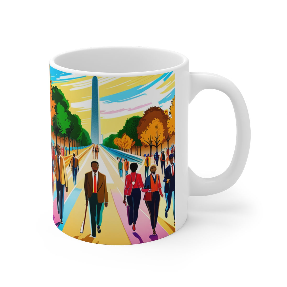 Cultural Civil Rights Peace & Equality #3 11oz Ceramic Coffee Mug