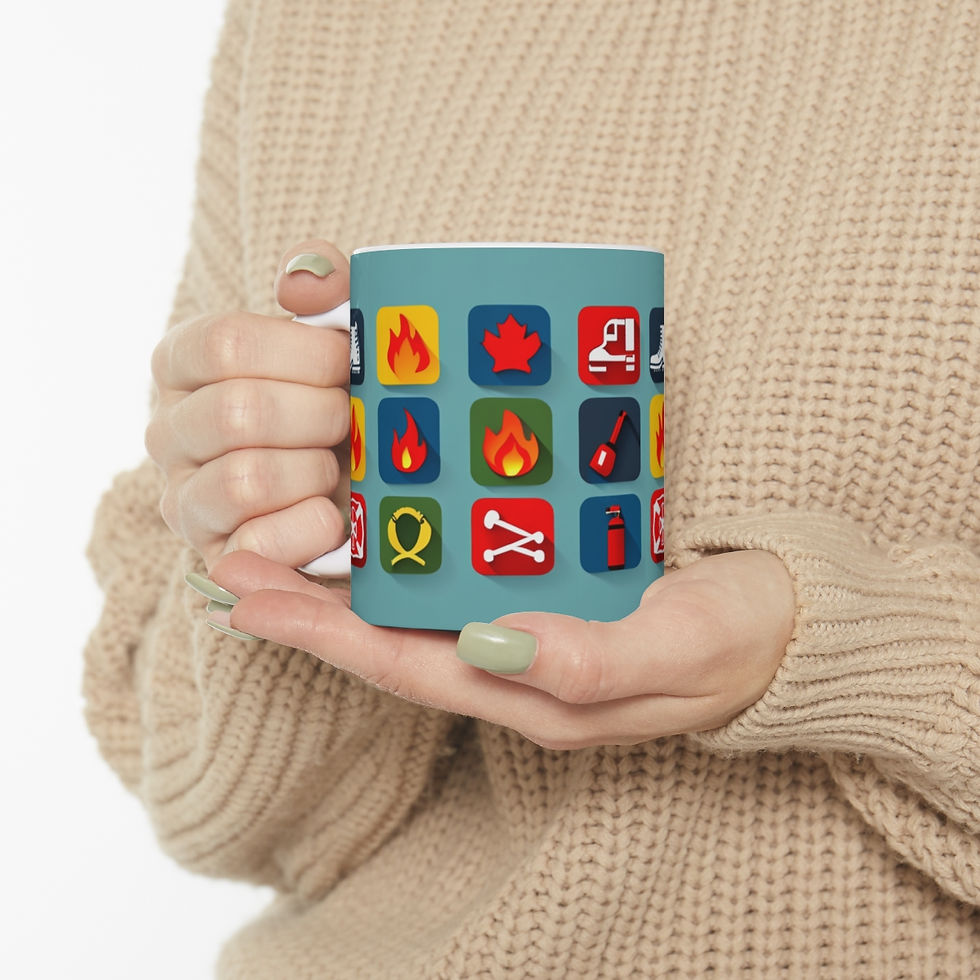 Thumbnail: Firefight Essential Worker #2 Decorative 11oz Ceramic Coffee Mug