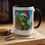 Thumbnail: Mug Dinosaur Christmas Santa Hat Holiday Coffee Cup 11, 15oz