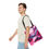 Thumbnail: Mountain Charming Pink Heart Collection #3 Tote 100% Polyester Sublimination