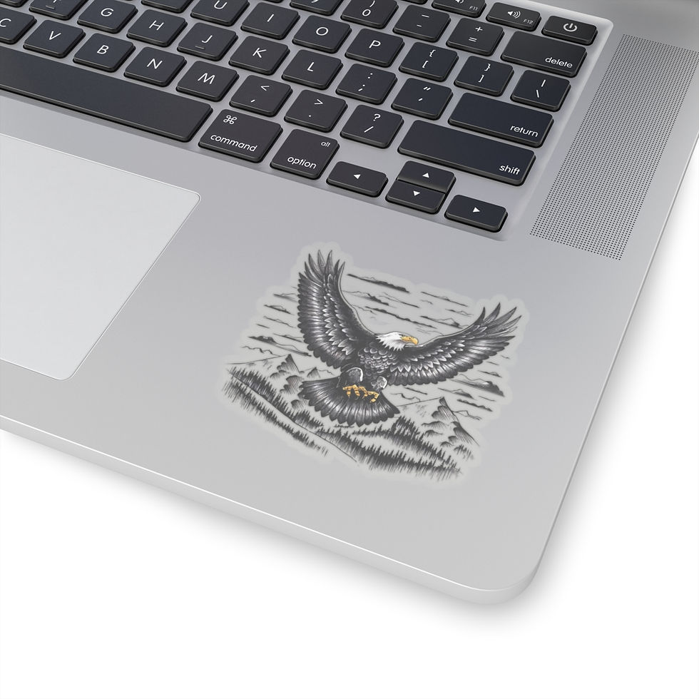 Thumbnail: Self-Love Eagles Fly Motivational Vinyl Stickers, Laptop, Diary Journal #4