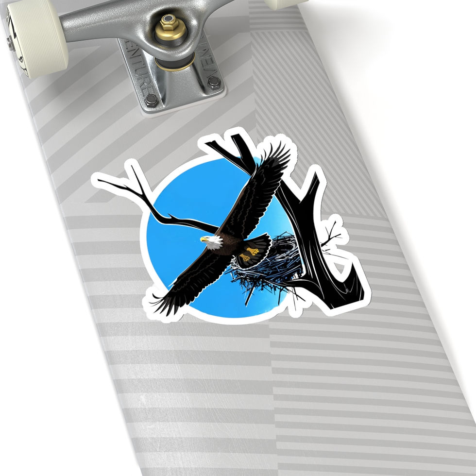 Thumbnail: Self-Love Eagles Fly Motivational Vinyl Stickers, Laptop, Diary Journal #13
