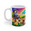 Thumbnail: Beach Vibes Retro Concert #7 Ceramic 11oz Mug Artwork