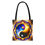 Thumbnail: Ying Infinite Beauty Fire Fusion #8 Tote Bag AI Artwork 100% Polyester