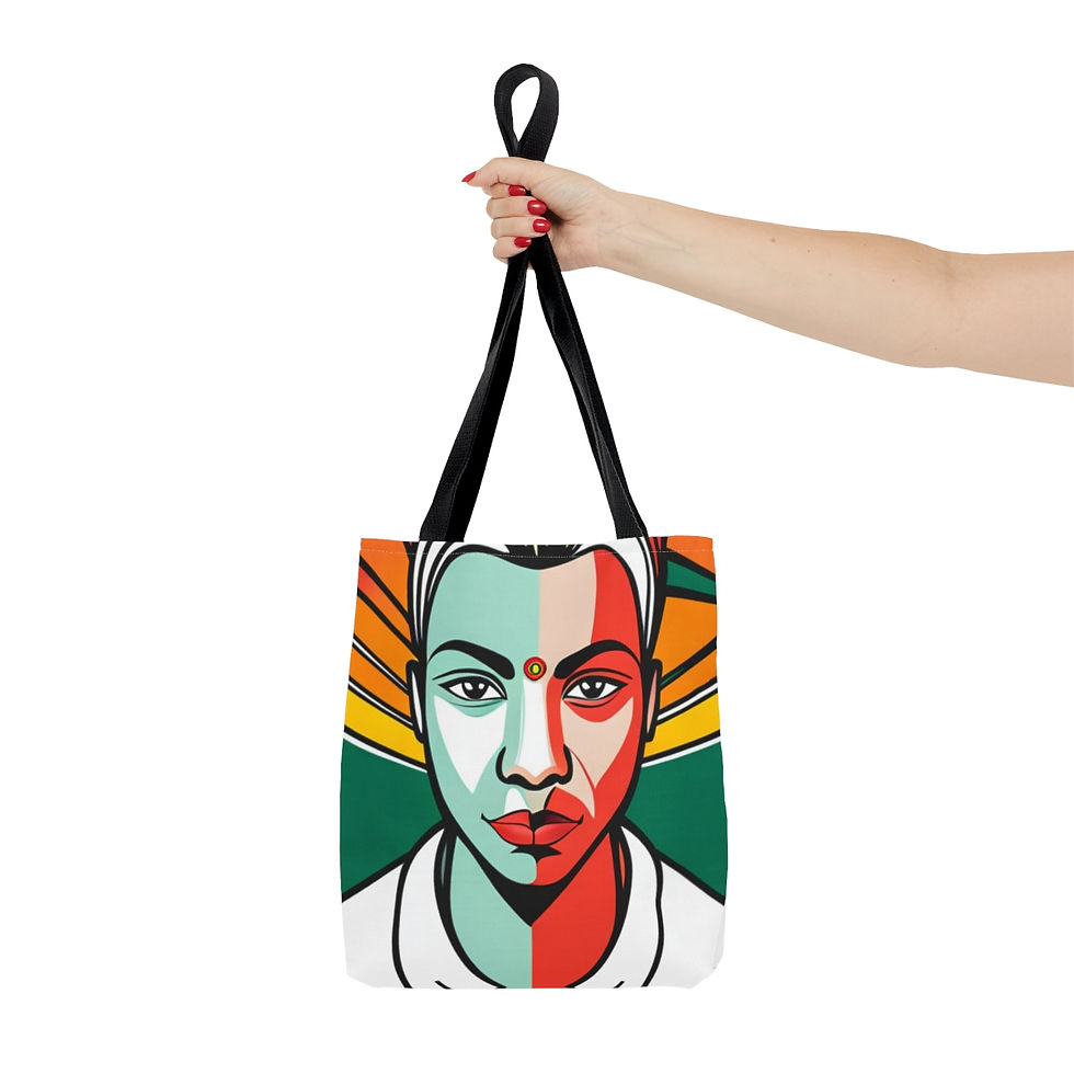 Thumbnail: African Cultural Designs #15 Decorative Tote 100% Polyester Sublimination