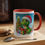 Thumbnail: Mug Dinosaur Christmas Santa Hat Holiday Coffee Cup 11, 15oz