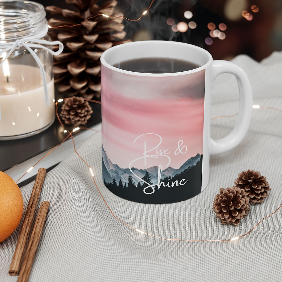 Thumbnail: Rise and Shine #36 Ceramic 11oz Decorative Coffee Mug