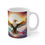 Thumbnail: The United States of America USA Flag Eagle #2 11oz Ceramic Coffee Mug