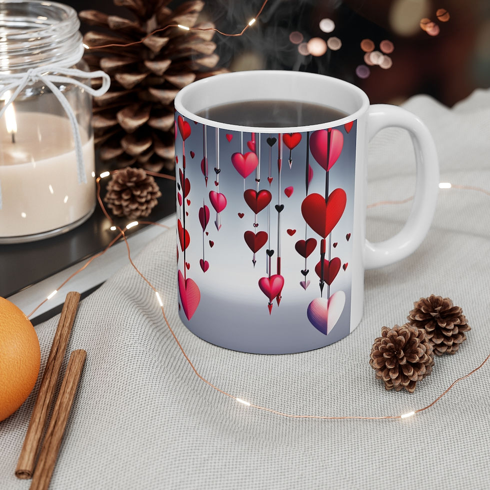 Thumbnail: Valentine's Day is for Love #29 11oz Decorative Coffee Mug