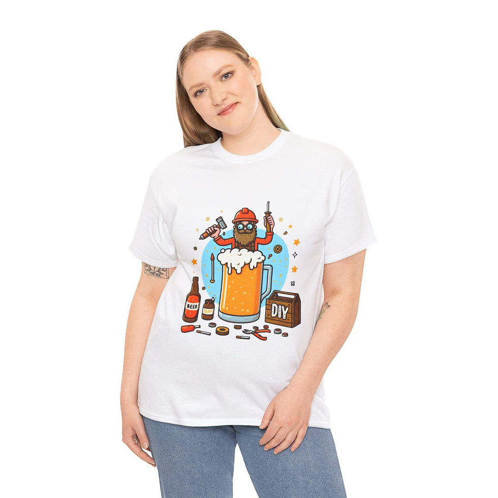 Thumbnail: Beer Crafter DIY Brewing T-Shirt 100% Cotton Classic Fit