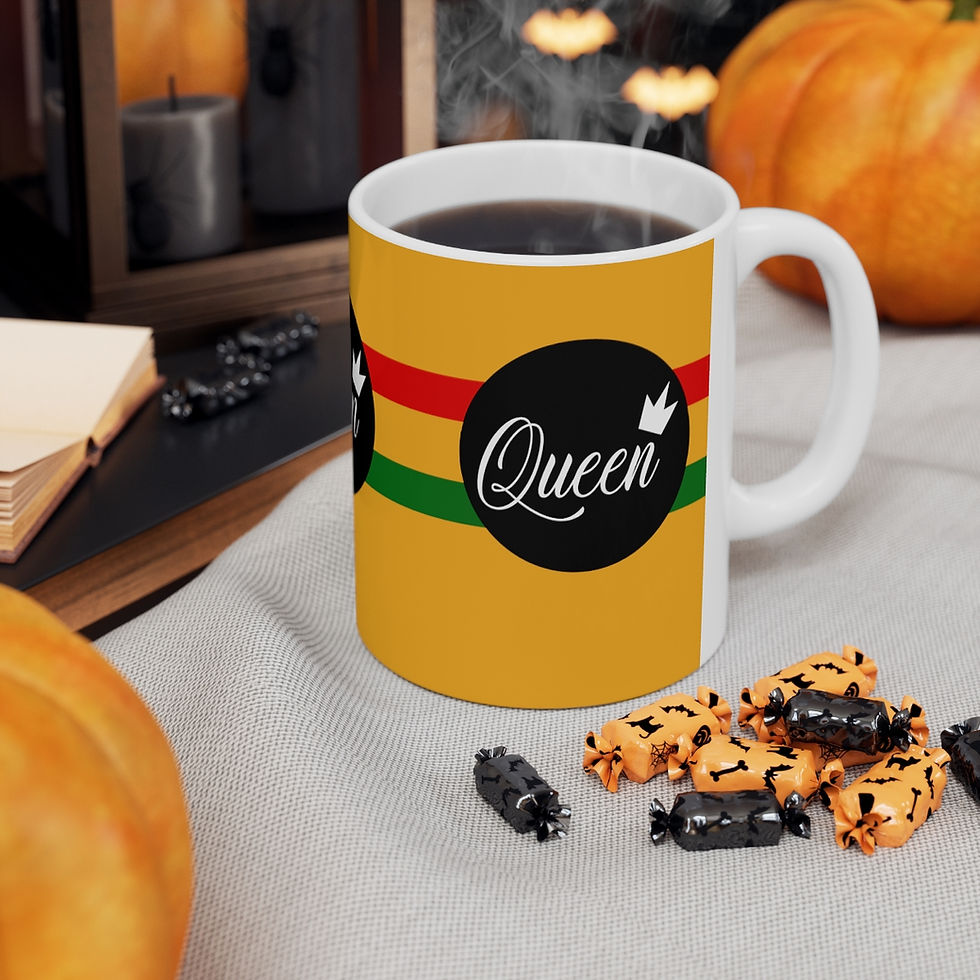 Thumbnail: Game Queen No Word 11oz Ceramic Beverage Mug Decorative Art