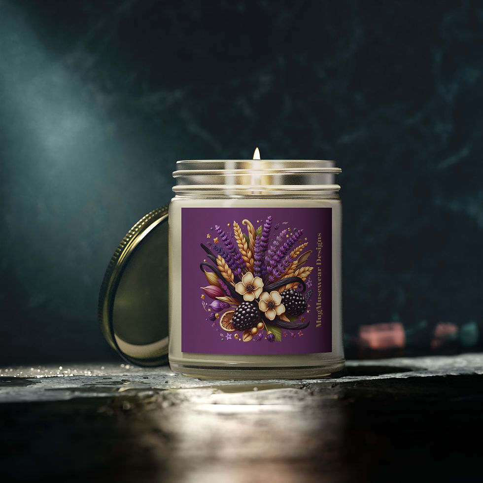 Thumbnail: Vanilla Berries Scented Candles, Coconut Apricot Wax (4oz, 9oz)