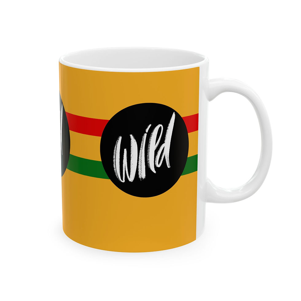 Thumbnail: Wild 11oz Ceramic Beverage Mug Decorative Art