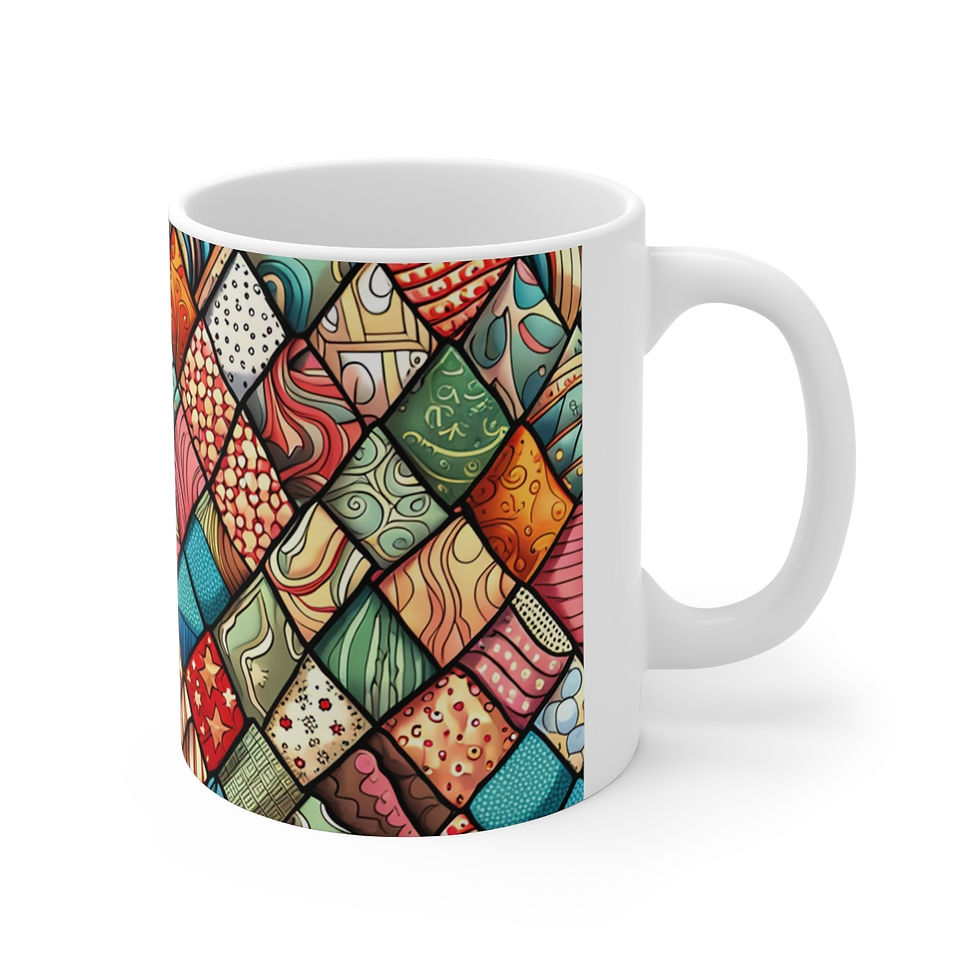 Tailors & Seamstress Quilt #7 Decorative 11oz Ceramic Coffee Mug