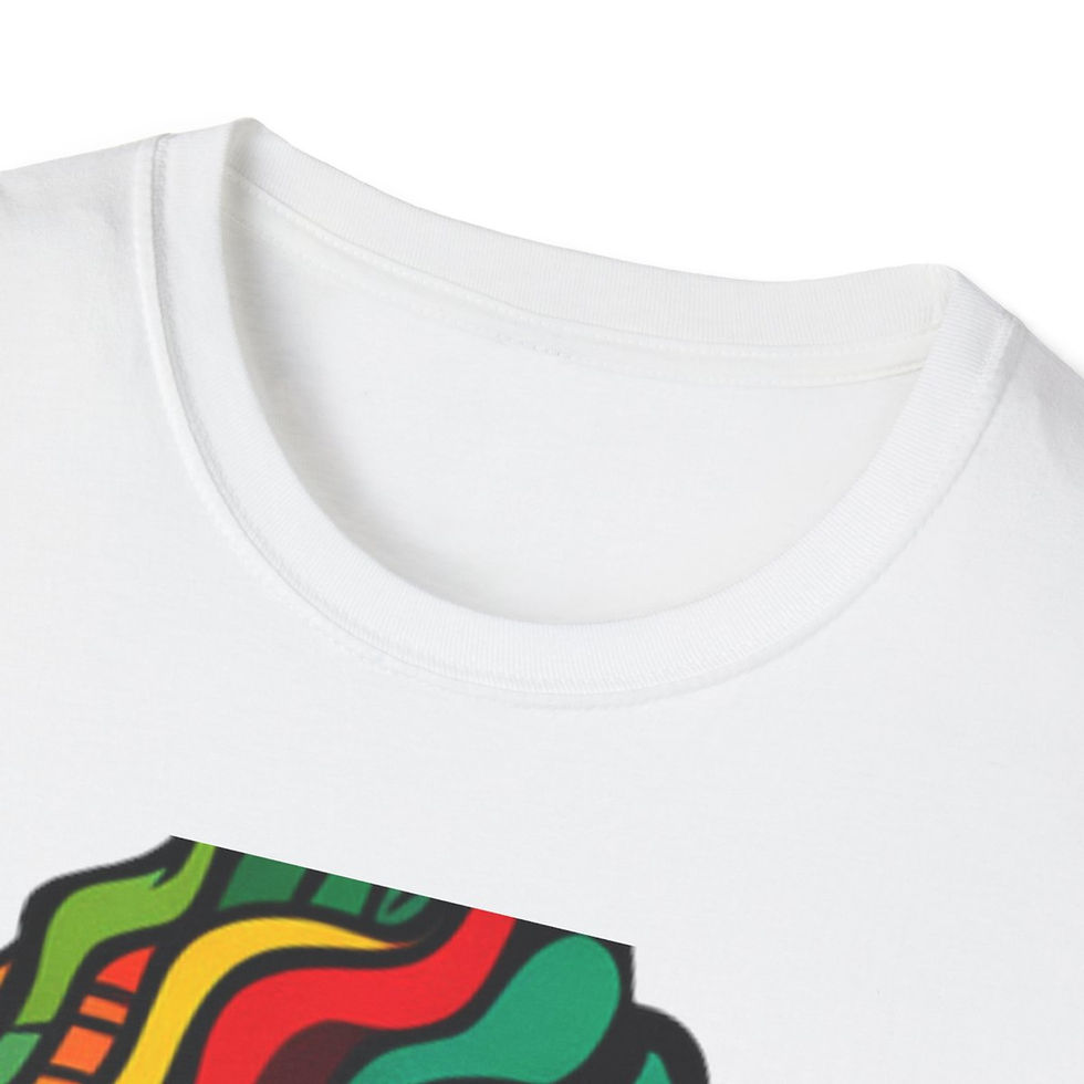Thumbnail: African Cultural Designs Warrior Queen #16 Softstyle Crewneck T-Shirt