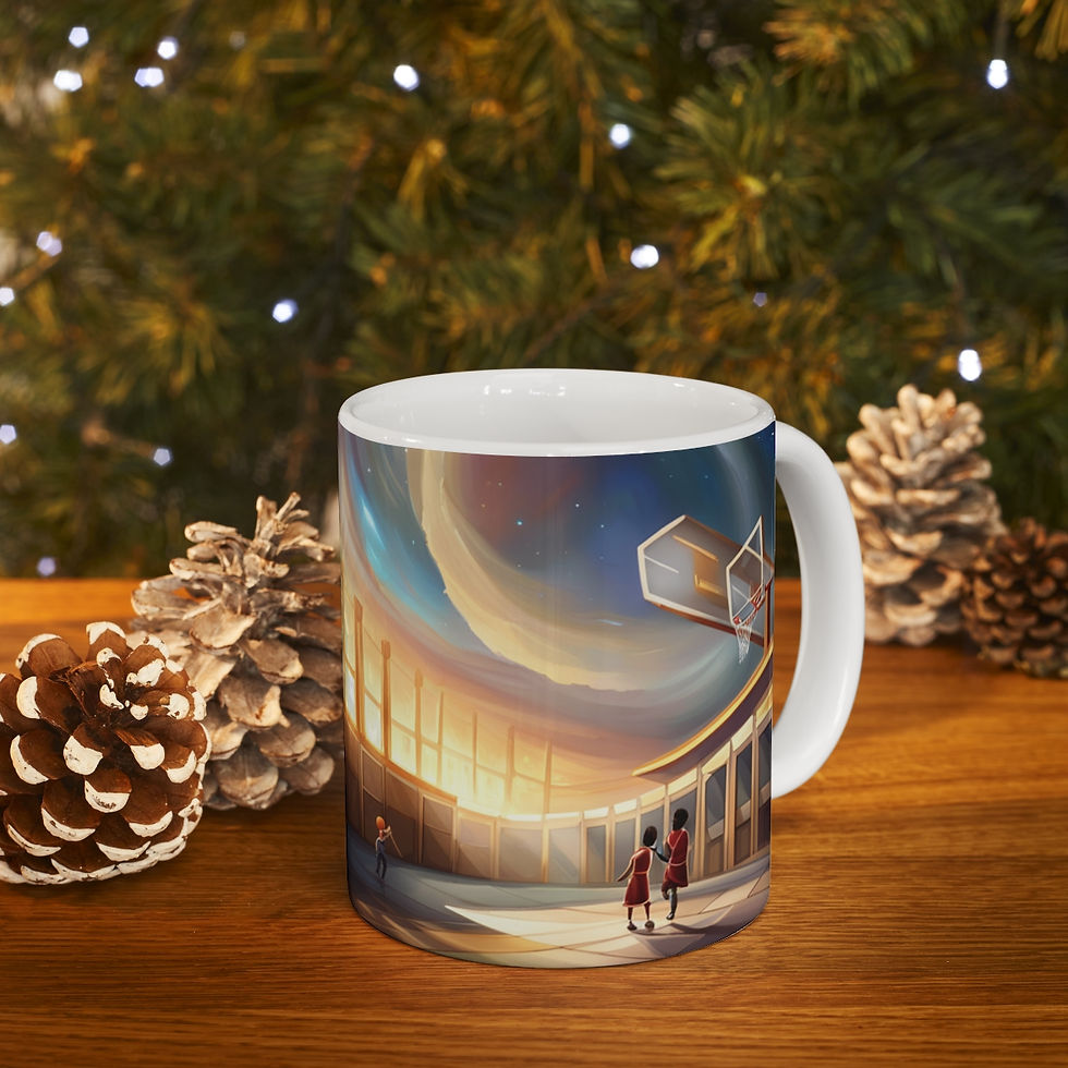 Thumbnail: Sports Who Got Game Basketball #2 Ceramic 11oz Decorative Mug