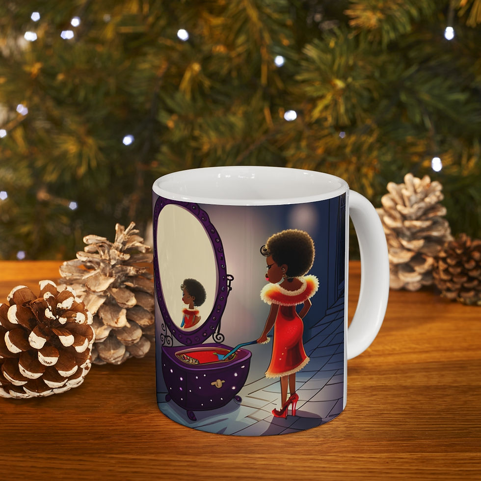 Thumbnail: Cultural Dress Up Just Like Mommie #15 11oz Ceramic Coffee Mug