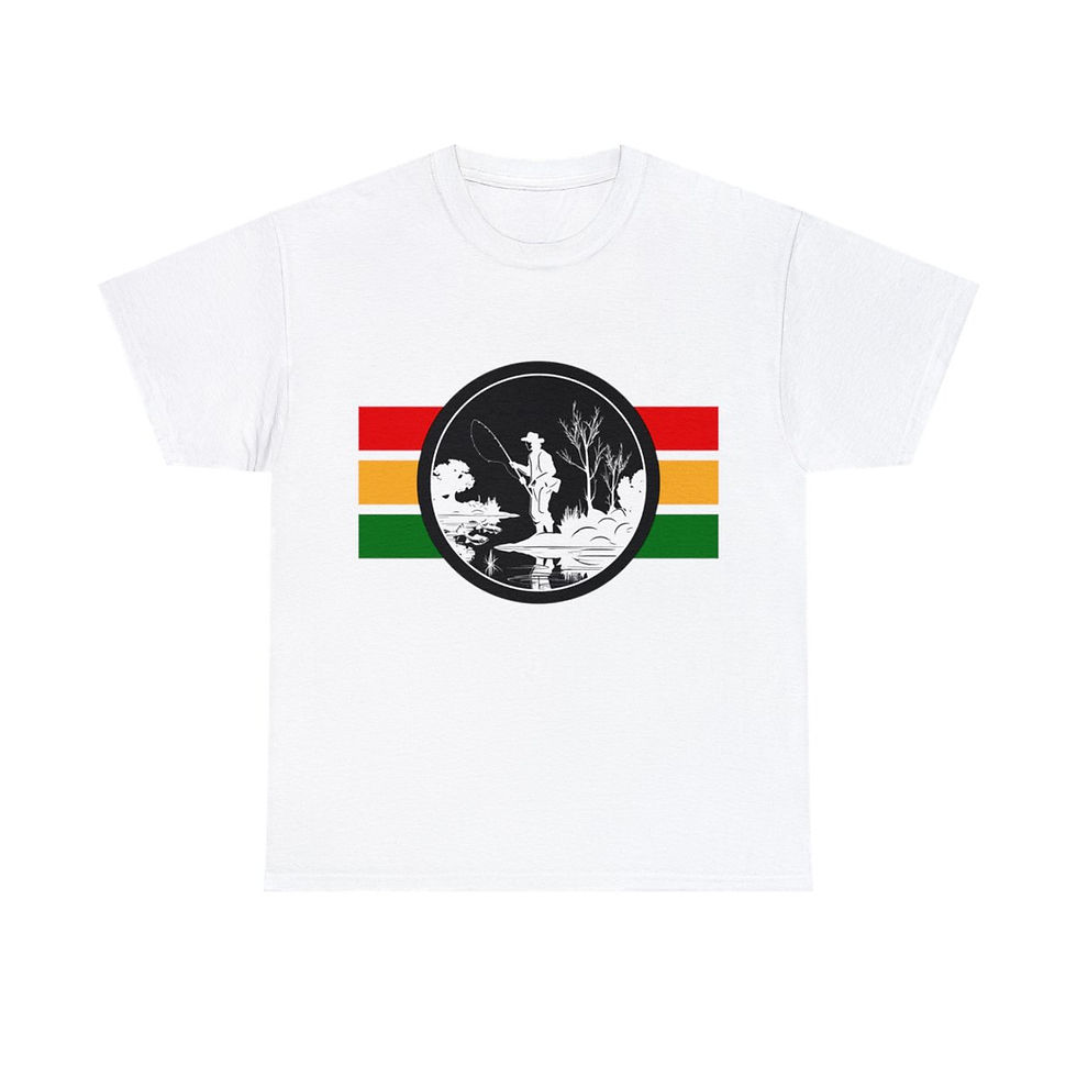 Thumbnail: Muse Wearable Sports Fishing Unisex Heavy Cotton Crewneck T-Shirt