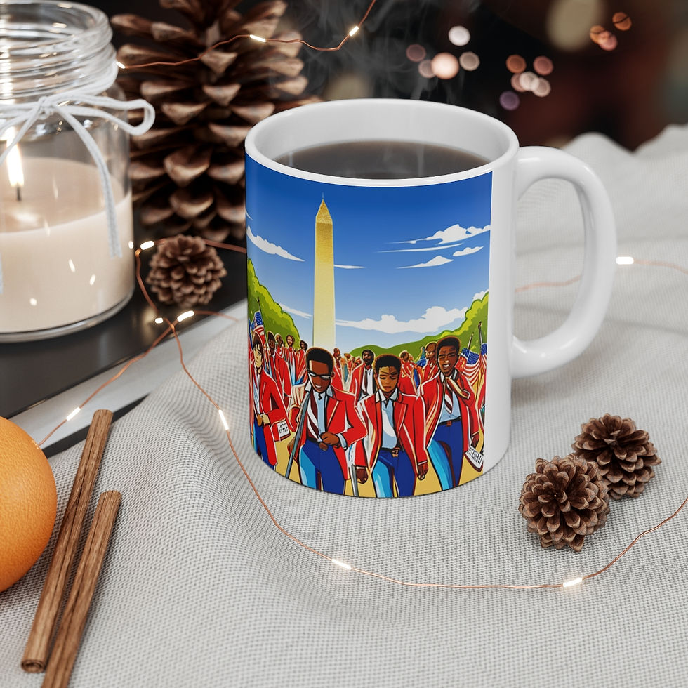 Thumbnail: Cultural Civil Rights Movement for Peace & Equality #2  11oz Ceramic Coffee Mug