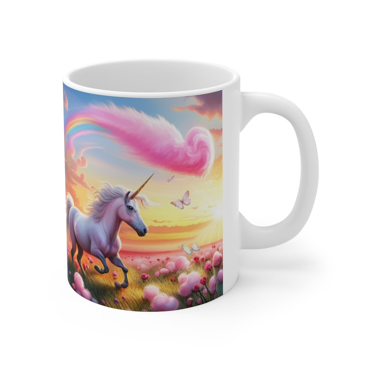 I Dream of Unicorns & Butterflies #28 Ceramic 11oz Decorative Coffee Mug