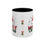 Thumbnail: Mug - Merry Christmas Santa Hat Accent Coffee Mug (11, 15oz)