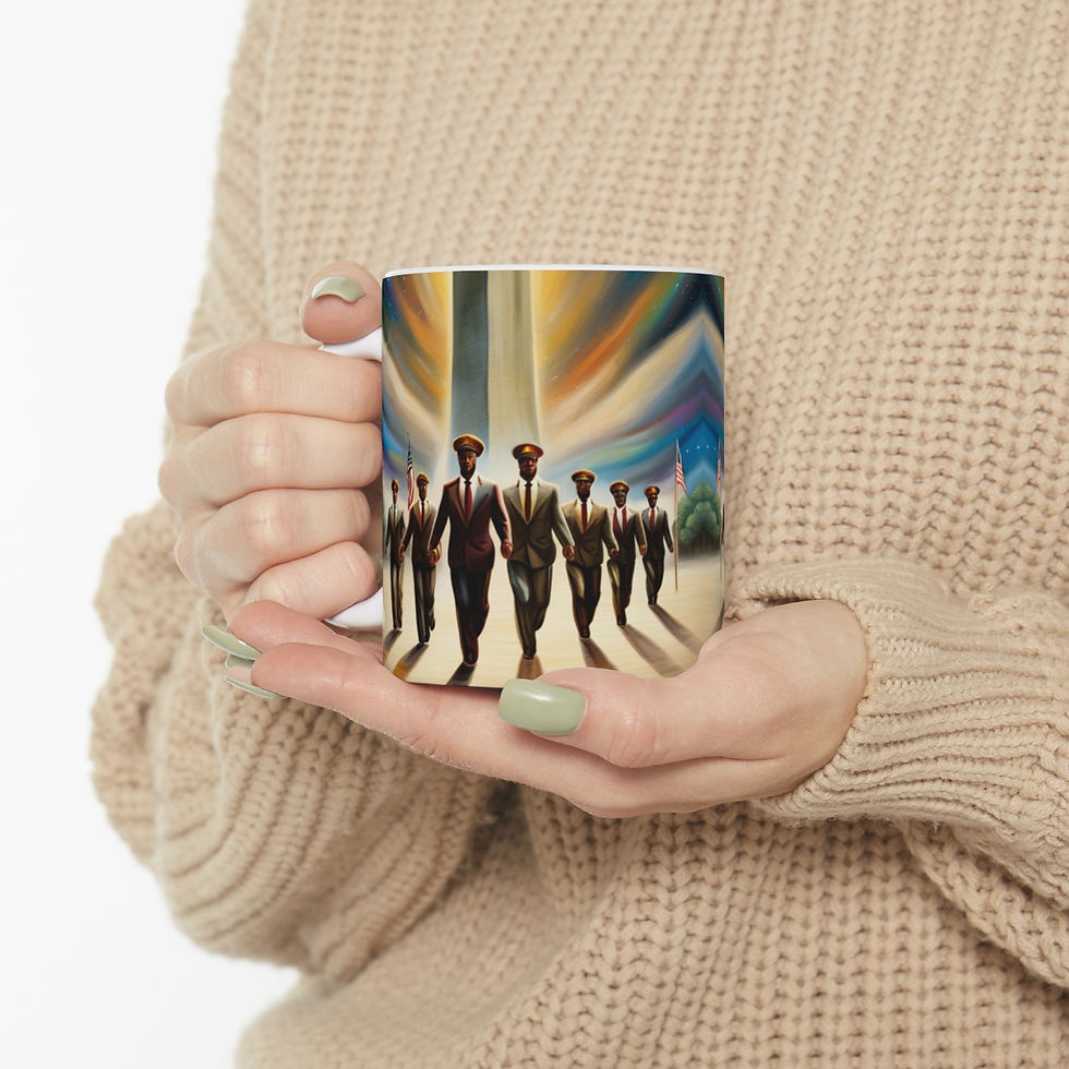 Thumbnail: Cultural Civil Rights Movement for Peace & Equality #8 11oz Ceramic Coffee Mug