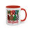 Thumbnail: Mug - Merry Christmas Pine Trees Coffee Mug