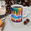 Thumbnail: Happy Birthday Candles #4 Ceramic 11oz Mug AI- Unique Artwork