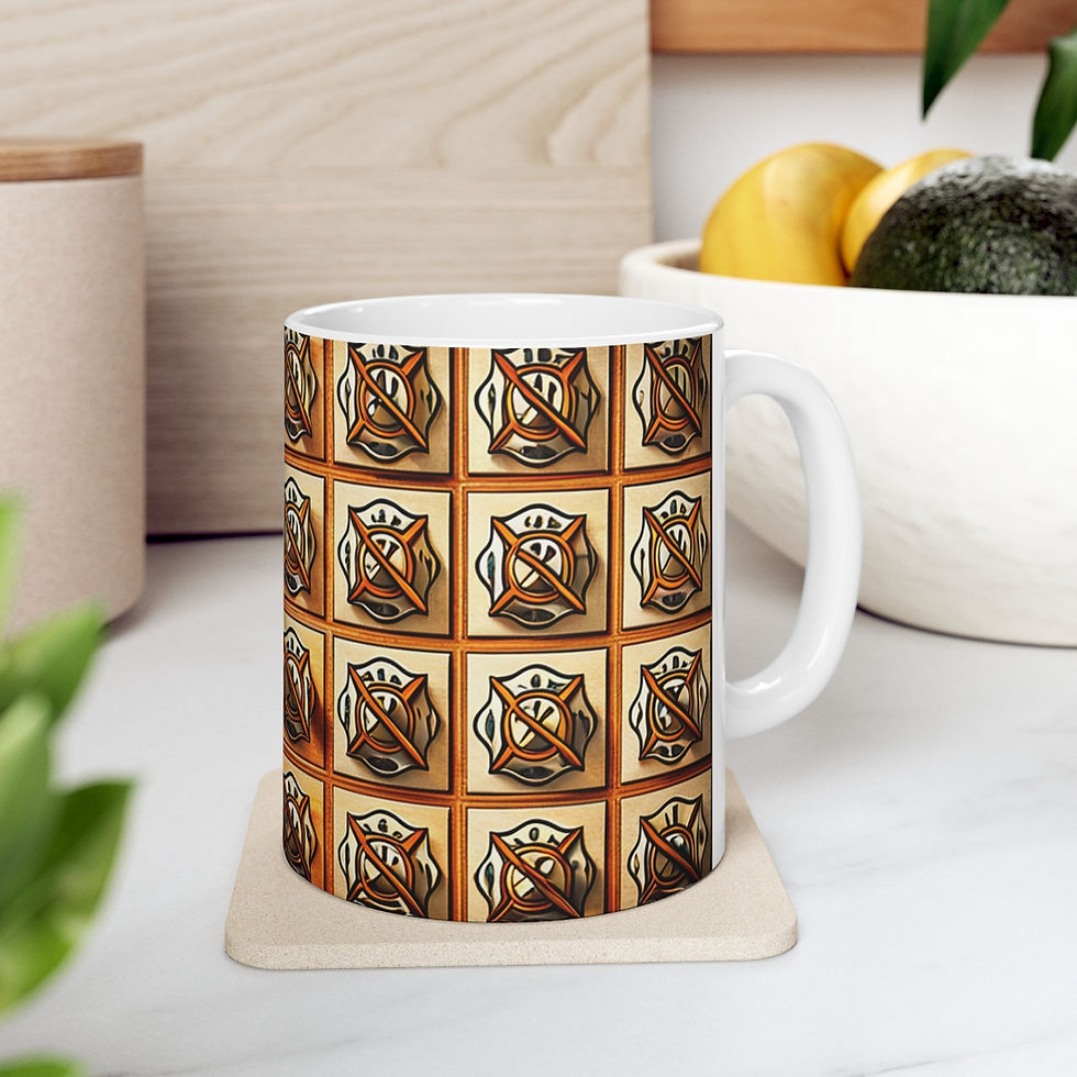 Thumbnail: Firefight Essential Worker #4 Decorative 11oz Ceramic Coffee Mug