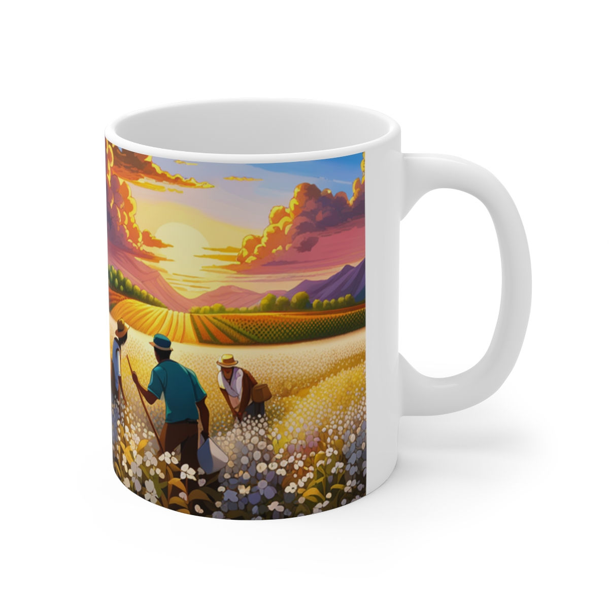 Downhome Sharecropping In the Heat of the Day #5 Mug 11oz Artwork