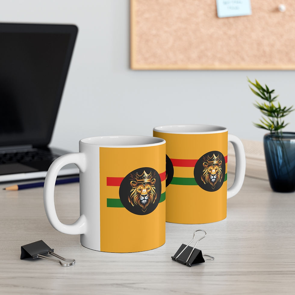 Thumbnail: Sports Game No Word Lion King 11oz Ceramic Beverage Mug Decorative Art