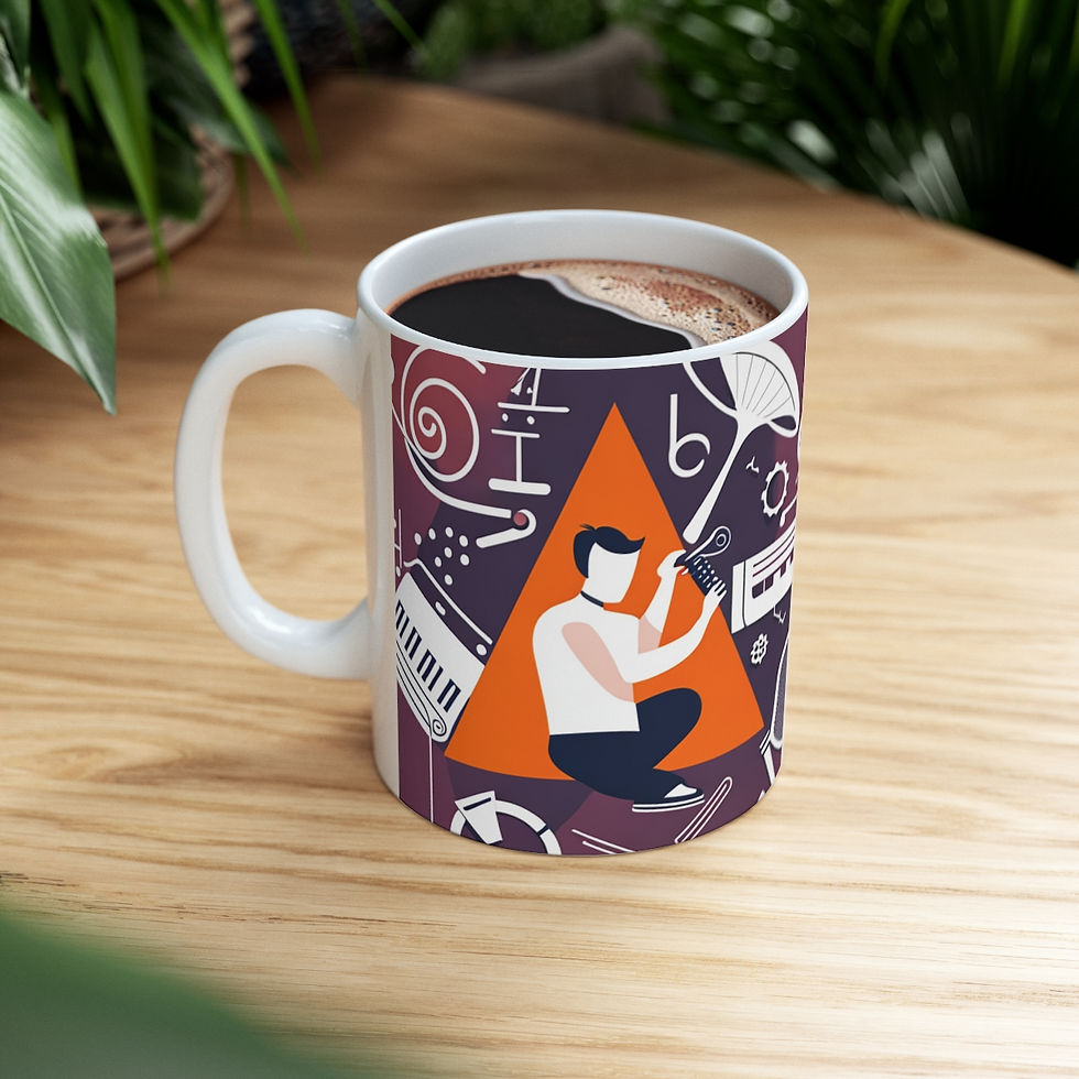 Thumbnail: Concert, Band, Musician Inspired  #7 11oz Ceramic Coffee Mug