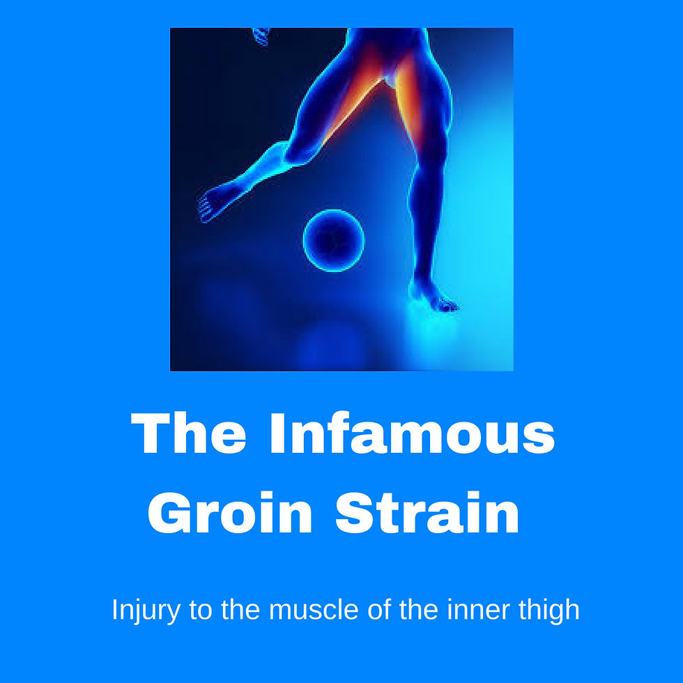 The Infamous Groin Injury