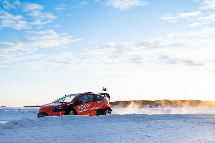 Valtteri Bottas (FIN) driving the Supercar Lites during practice_ROC Sweden 2023