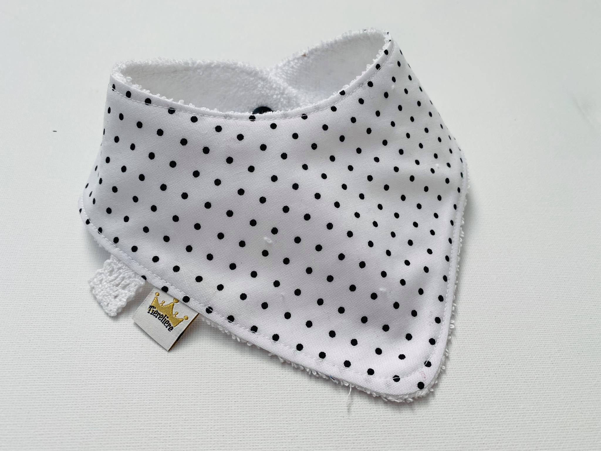 Kwijlslab Zwarte Dots