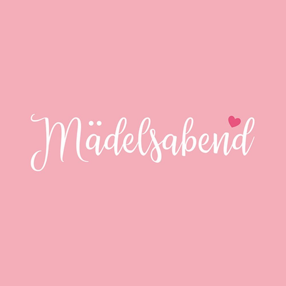 Serviette Mädelsabend