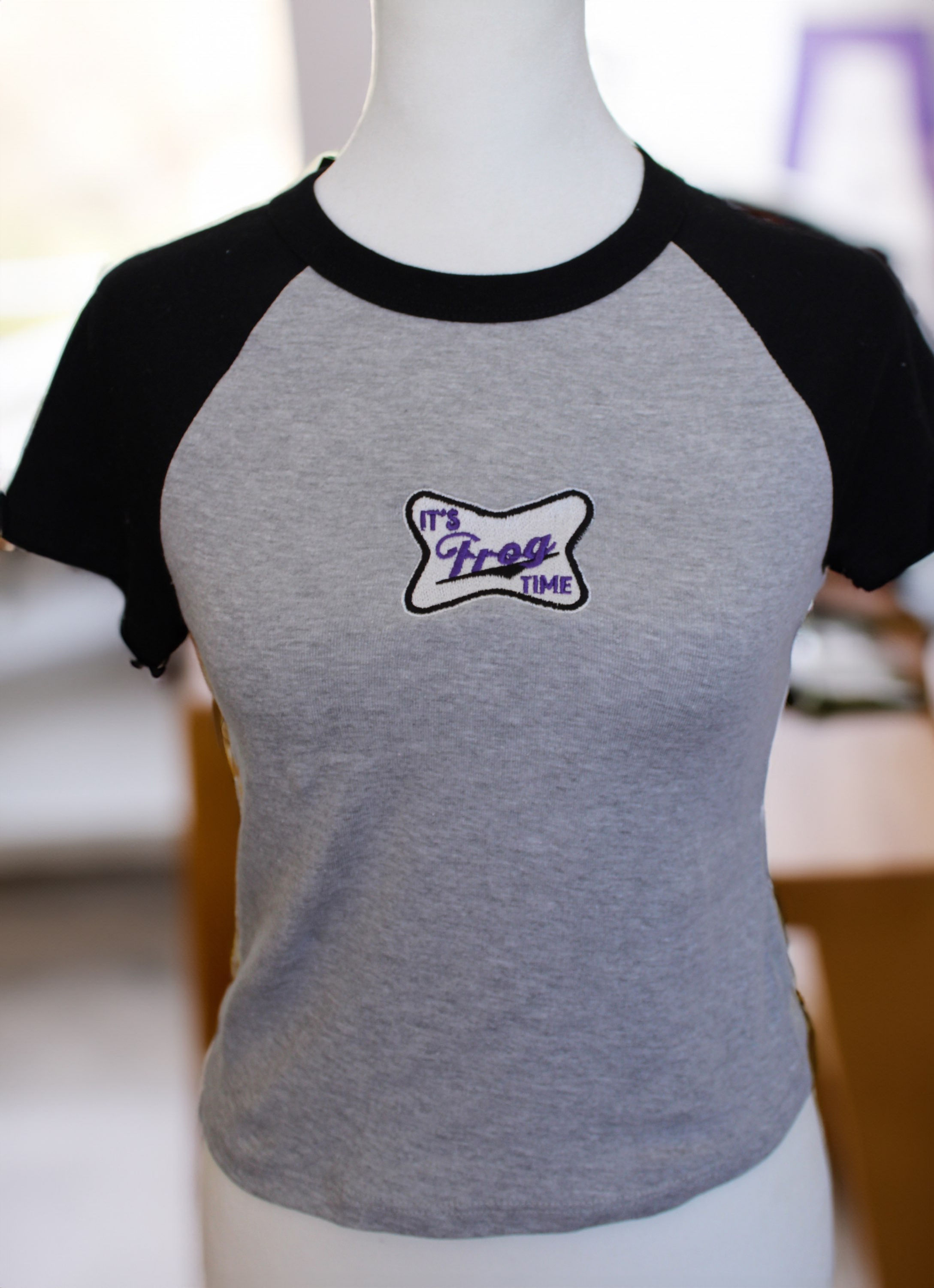 Frog Time Raglan Tee