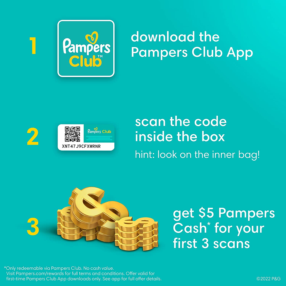 Thumbnail: Pampers Swaddlers Diapers - Size 4, One Month Supply (150 Count), Ultra Soft Dis