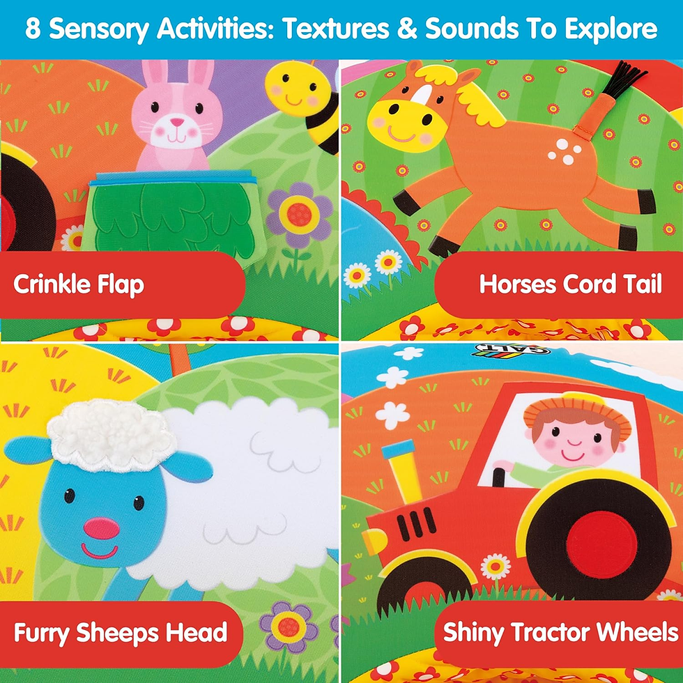 Thumbnail: Galt Toys, Playnest - Farm, Baby Activity Center & Floor Seat, Ages 0 Months Plu